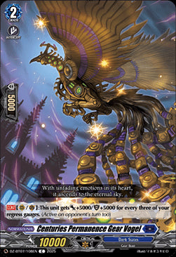 Centuries Permanence Gear Vogel [D-Format]⁣ - Moon Fangs & Cerulean Blaze⁣ (Common)⁣ [108]