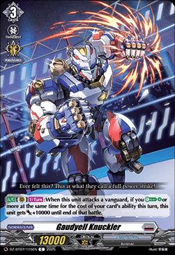 Gaudyell Knuckler [D-Format]⁣ - Moon Fangs & Cerulean Blaze⁣ (Common)⁣ [115]