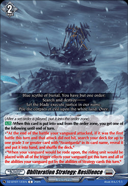Obliteration Strategy: Resilience [D-Format]⁣ - Moon Fangs & Cerulean Blaze⁣ (Common)⁣ [123]