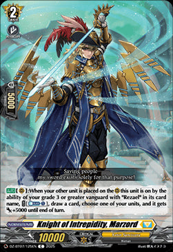 Knight of Intrepidity, Marzord [D-Format]⁣ - Moon Fangs & Cerulean Blaze⁣ (Common)⁣ [125]