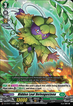 Hidden Leaf Defengosteen [D-Format]⁣ - Moon Fangs & Cerulean Blaze⁣ (Common)⁣ [133]
