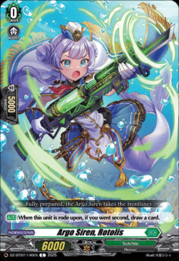 Argo Siren, Rotolis [D-Format]⁣ - Moon Fangs & Cerulean Blaze⁣ (Common)⁣ [140]