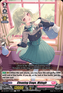 Cleaning Stage, Midagh [D-Format]⁣ - Moon Fangs & Cerulean Blaze⁣ (Common)⁣ [142]