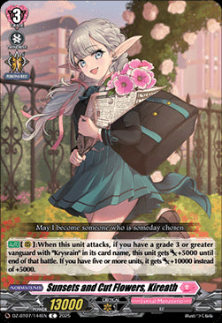 Sunsets and Cut Flowers, Kireath [D-Format]⁣ - Moon Fangs & Cerulean Blaze⁣ (Common)⁣ [144]
