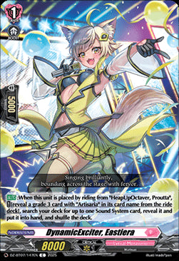 DynamicExciter, Eastiera [D-Format]⁣ - Moon Fangs & Cerulean Blaze⁣ (Common)⁣ [147]