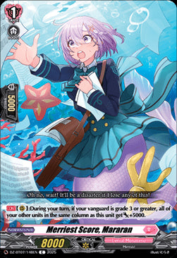 Merriest Score, Mararan [D-Format]⁣ - Moon Fangs & Cerulean Blaze⁣ (Common)⁣ [148]
