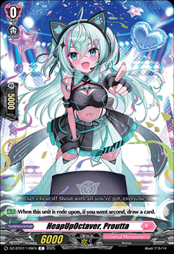 HeapUpOctaver, Proutta [D-Format]⁣ - Moon Fangs & Cerulean Blaze⁣ (Common)⁣ [149]