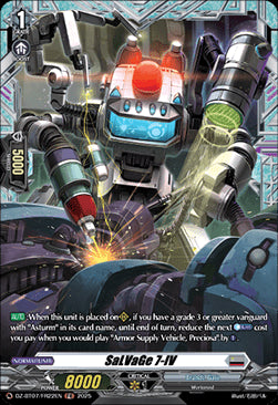 SaLVaGe 7-IV [D-Format] (V.2 - Frame Rare)⁣ - Moon Fangs & Cerulean Blaze⁣ (Frame Rare)⁣ [FR22]