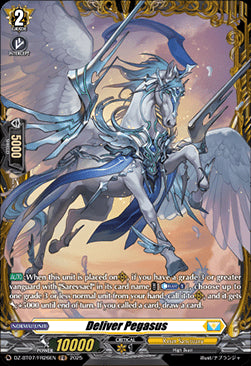 Deliver Pegasus [D-Format] (V.2 - Frame Rare)⁣ - Moon Fangs & Cerulean Blaze⁣ (Frame Rare)⁣ [FR26]