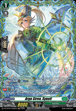 Argo Siren, Synell [D-Format] (V.2 - Frame Rare)⁣ - Moon Fangs & Cerulean Blaze⁣ (Frame Rare)⁣ [FR35]