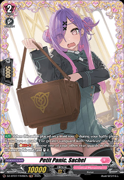 Petit Panic, Sachel [D-Format] (V.2 - Frame Rare)⁣ - Moon Fangs & Cerulean Blaze⁣ (Frame Rare)⁣ [FR46]
