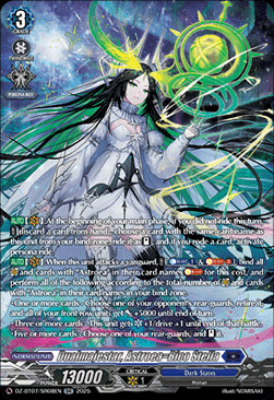 Dualmajestar, Astroea=Bico Stella [D-Format] (V.4 - Silver Rare)⁣ - Moon Fangs & Cerulean Blaze⁣ (Silver Rare)⁣ [SR08]