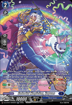 Colorful Magician, Rayvos  (V.3 - Silver Rare) - Moon Fangs & Cerulean Blaze (Silver Rare) [DZ-BT07-SR09]