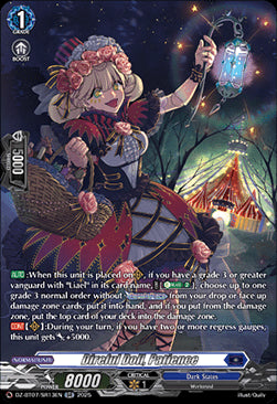 Direful Doll, Patience [D-Format] (V.3 - Silver Rare)⁣ - Moon Fangs & Cerulean Blaze⁣ (Silver Rare)⁣ [SR13]