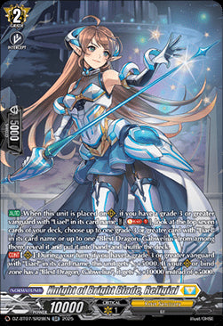 Knight of Bright Blade, Religial [D-Format] (V.3 - Silver Rare)⁣ - Moon Fangs & Cerulean Blaze⁣ (Silver Rare)⁣ [SR28]
