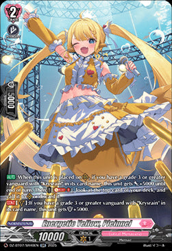Energetic Yellow, Pleinnel [D-Format] (V.3 - Silver Rare)⁣ - Moon Fangs & Cerulean Blaze⁣ (Silver Rare)⁣ [SR40]