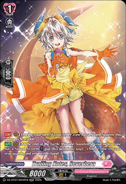 Trailing Notes, Reverbera [D-Format] (V.3 - Silver Rare)⁣ - Moon Fangs & Cerulean Blaze⁣ (Silver Rare)⁣ [SR42]