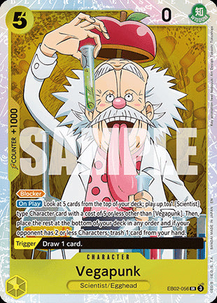 Vegapunk (EB02-056) (V.1) - Anime 25th Collection (Super Rare) [EB02-056]