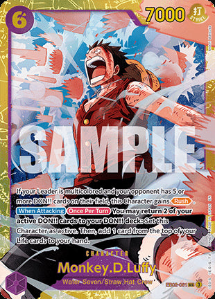Monkey.D.Luffy (EB02-061) (V.1)⁣ - Anime 25th Collection⁣ (Secret Rare)⁣ [061]