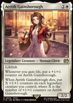 Aerith Gainsborough⁣ - Magic: The Gathering - FINAL FANTASY⁣ (Rare)⁣ [4]