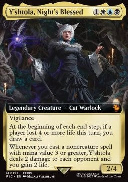 Y'shtola, Night's Blessed (V.1)⁣ - Commander: Magic: The Gathering - FINAL FANTASY: Extras⁣ (Mythic)⁣ [191]