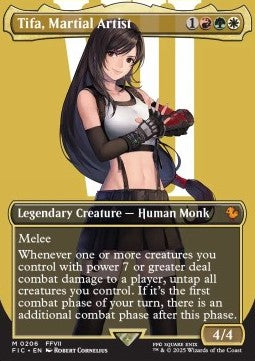 Tifa, Martial Artist (V.2) - Commander: Magic: The Gathering - FINAL FANTASY: Extras (Mythic) [XFIC-206]