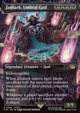Zodiark, Umbral God (V.1)⁣ - Magic: The Gathering - FINAL FANTASY: Extras⁣ (Rare)⁣ [336]