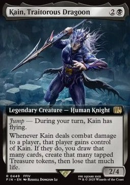 Kain, Traitorous Dragoon (V.2) - Magic: The Gathering - FINAL FANTASY: Extras (Rare) [XFIN-449]