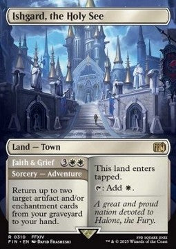 Ishgard, the Holy See // Faith & Grief⁣ - Magic: The Gathering - FINAL FANTASY: Extras⁣ (Rare)⁣ [310]