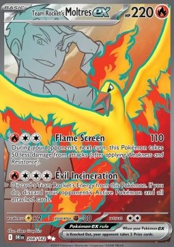 Team Rocket's Moltres ex - Destined Rivals (Ultra Rare) [DRI-208]