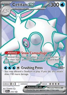 Cetitan ex - Destined Rivals (Ultra Rare) [DRI-210]