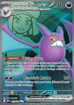 Team Rocket's Crobat ex - Destined Rivals (Ultra Rare) [DRI-217]