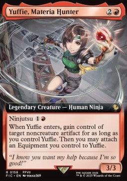 Yuffie, Materia Hunter - Commander: Magic: The Gathering - FINAL FANTASY: Extras (Rare) [XFIC-158]
