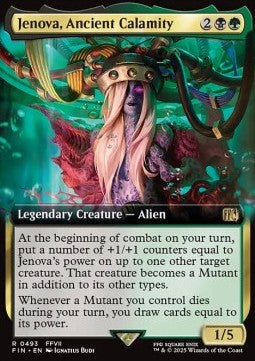 Jenova, Ancient Calamity (V.2)⁣ - Magic: The Gathering - FINAL FANTASY: Extras⁣ (Rare)⁣ [493]