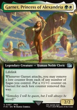 Garnet, Princess of Alexandria - Magic: The Gathering - FINAL FANTASY: Extras (Uncommon) [XFIN-487]