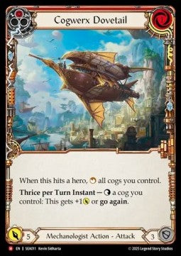 Cogwerx Dovetail (Rainbow Foil)⁣ - High Seas⁣ (Majestic)⁣ [011]
