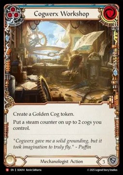 Cogwerx Workshop (Rainbow Foil)⁣ - High Seas⁣ (Majestic)⁣ [014]