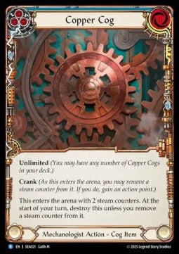 Copper Cog (Regular)⁣ - High Seas⁣ (Rare)⁣ [021]