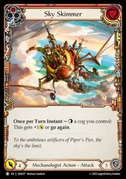 Sky Skimmer (Red) (Rainbow Foil)⁣ - High Seas⁣ (Common)⁣ [027]