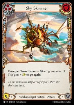 Sky Skimmer (Blue) (Rainbow Foil)⁣ - High Seas⁣ (Common)⁣ [029]