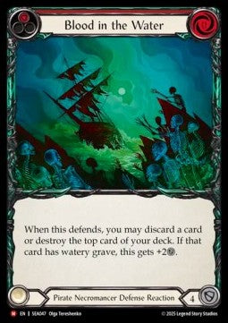 Blood in the Water (Rainbow Foil)⁣ - High Seas⁣ (Majestic)⁣ [047]