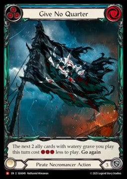 Give No Quarter (Extended Art Rainbow Foil)⁣ - High Seas⁣ (Majestic)⁣ [049]