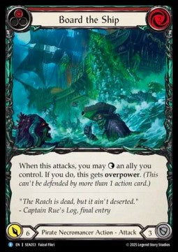 Board the Ship (Rainbow Foil)⁣ - High Seas⁣ (Rare)⁣ [053]
