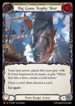 Big Game Trophy Shot (Rainbow Foil)⁣ - High Seas⁣ (Majestic)⁣ [087]