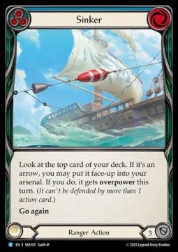 Sinker (Rainbow Foil)⁣ - High Seas⁣ (Rare)⁣ [105]