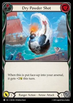 Dry Powder Shot (Rainbow Foil)⁣ - High Seas⁣ (Common)⁣ [106]