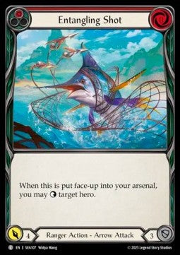 Entangling Shot (Rainbow Foil)⁣ - High Seas⁣ (Common)⁣ [107]