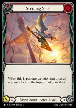 Scouting Shot (Rainbow Foil)⁣ - High Seas⁣ (Common)⁣ [109]
