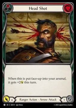 Head Shot (Red) (Regular)⁣ - High Seas⁣ (Common)⁣ [111]