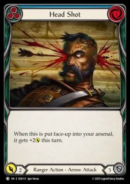 Head Shot (Blue) (Regular)⁣ - High Seas⁣ (Common)⁣ [113]